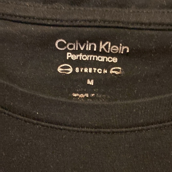 Calvin Klein Performance Black T-Shirt short sleeve Med - Picture 3 of 5